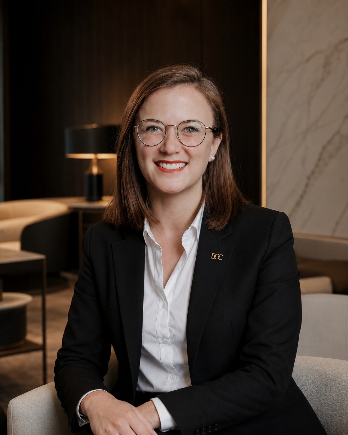 Karina Le Roux, Marketing & Communications Manager of the Business Owners Collective